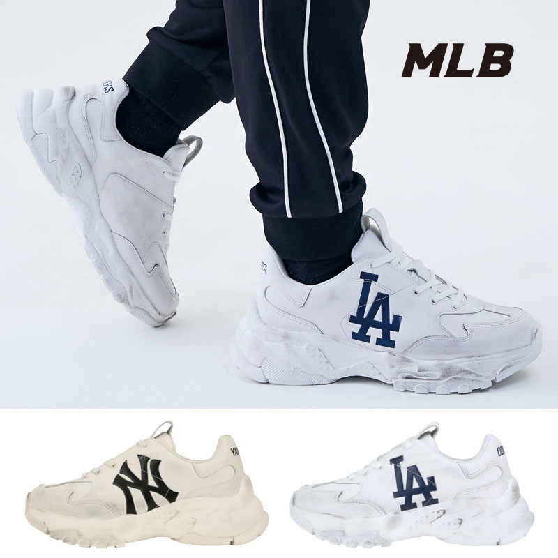 [MLB Korea] 32SHC7011 BIG BALL CHUNKY 厚底 スニーカー 春 シューズ 白いスニーカー レディース メンズ 韓国ファッション