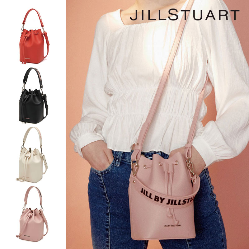 [JILLSTUART] JLBA0E27 ジルスチュアート レザー ロゴ ショルダーバッグ クロスバッグ トートバッグ レディース メンズ 韓国ファッション