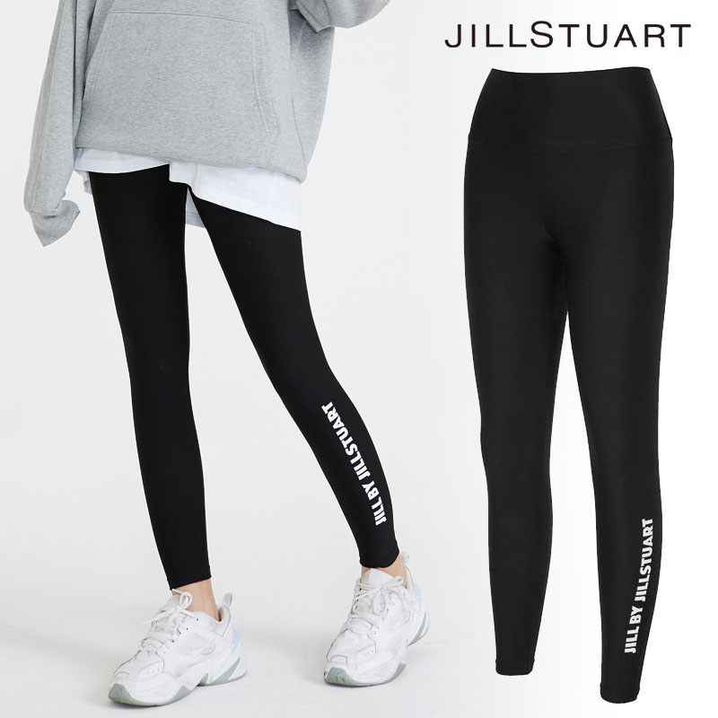 [JILLSTUART] JLSS0E901BK ブラック レギンス トレッキング パンツ スポーツレギンス レディース 韓国ファッション