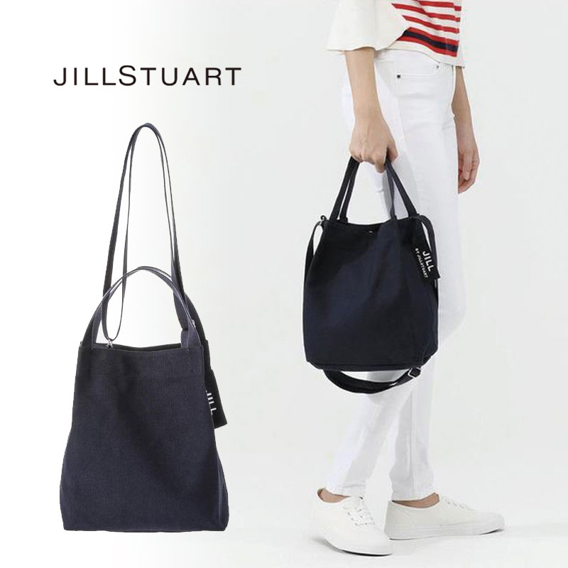 [JILLSTUART] JLBA0E901N2 ジルスチュアート ロゴ エコバック ショルダーバッグ クロスバッグ トートバッグ レディース メンズ 韓国ファッション