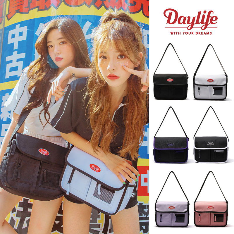[DAYLIFE] Mail Messenger Bag デイライフ メッセンジャーバッグ ショルダーバッグ 4 大容量 レディース メンズ 韓国ファッション