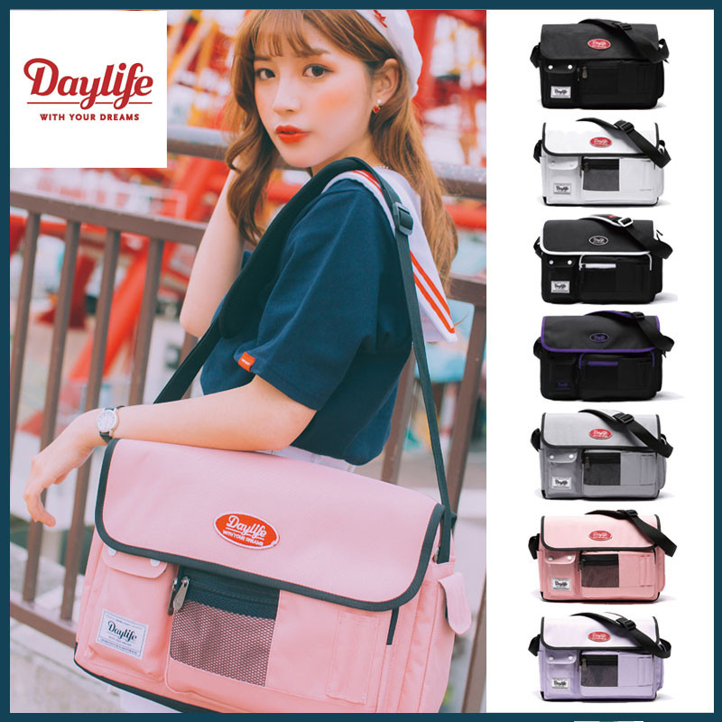 [DAYLIFE] Post cross bag デイライフ メッセンジャーバッグ ショルダーバッグ 大容量 レディース メンズ 韓国ファッション