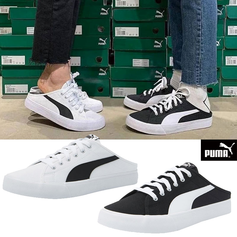 [PUMA] 3713180 BARI MULE プーマ ミュール スニーカー カップル シンプル 春 夏 キャンバス シューズ レディース メンズ 韓国ファッション