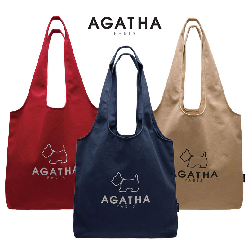 [AGATHA] AGT201-523 エコバック 2way ショルダーバッグ 斜めがけ ボディバッグ a4 トートバッグ レディース メンズ 韓国ファッション