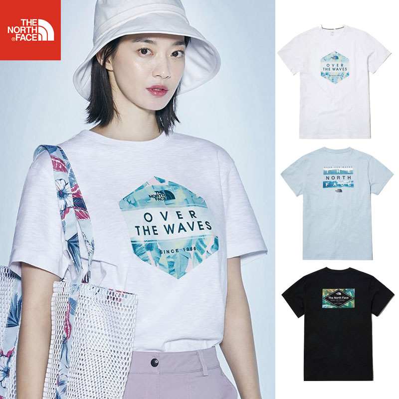 [THE NORTH FACE] NT7UL11 AQUA PLUS TEE ノースフェイス 夏 半袖ラウンドティー 韓国ファッション 半袖tシャツ レディース メンズ