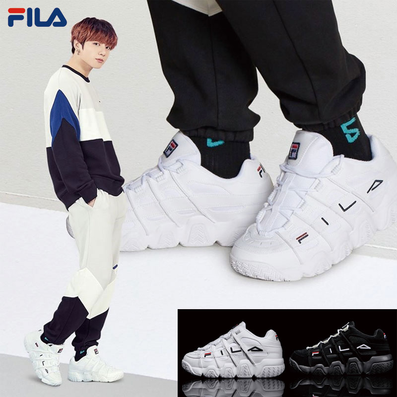 BTS 着用 [FILA] FS1HTB105 バリケード フィラ スニーカー トレッキングシューズ 靴 シューズ レディース メンズ 白いスニーカー ダッドスニーカー