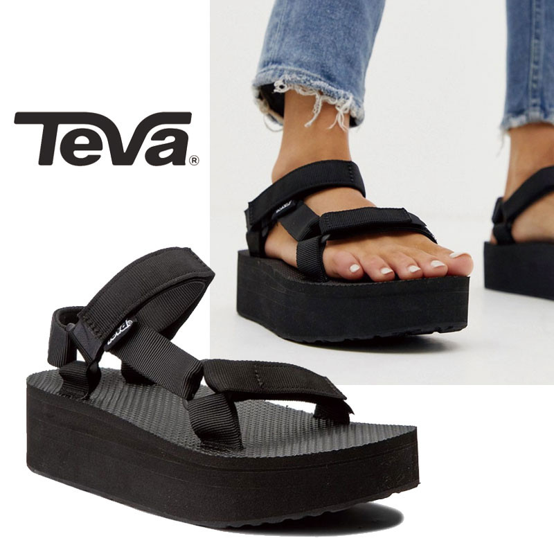 [TEVA] Flatform Universal 1008844 テバ 夏 ビーチ 厚底 サンダル 歩きやすい レディース 韓国ファッション