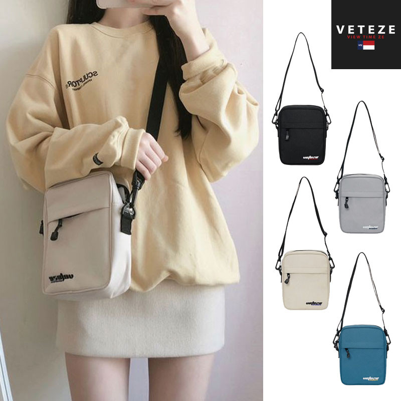 [VETEZE] True Up Mini Cross Bag 2way ベテゼ ショルダーバッグ 通学 ボディバッグ 大人かわいい サコッシュ レディース メンズ 韓国ファッション