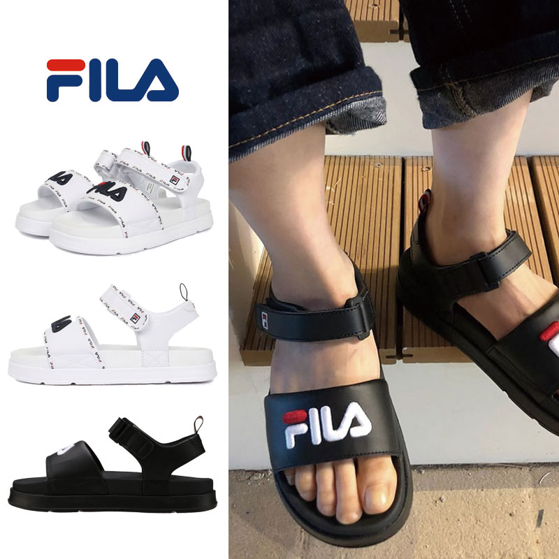 [FILA] 4SM00520 DRIFTER JACDUP SANDAL サンダル スリッパ 夏 ビーチサンダル 厚底 スポーツサンダル レディース メンズ 韓国ファッション