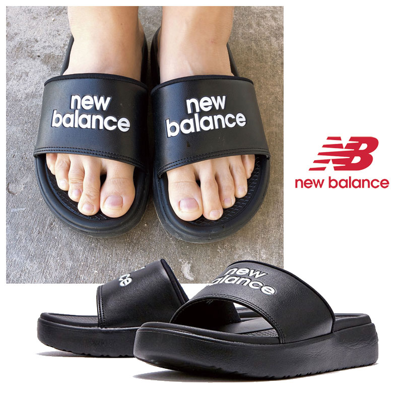 日本未入荷 [NEW BALANCE] SD1301GBK ニューバランス スリッパ 夏 厚底 レディース メンズ 韓国ファッション