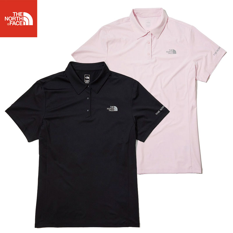 [THE NORTH FACE] NT7PL44 COOLEST POLO ノースフェイス ポロシャツ 夏 Tシャツ レディース メンズ 韓国ファッション