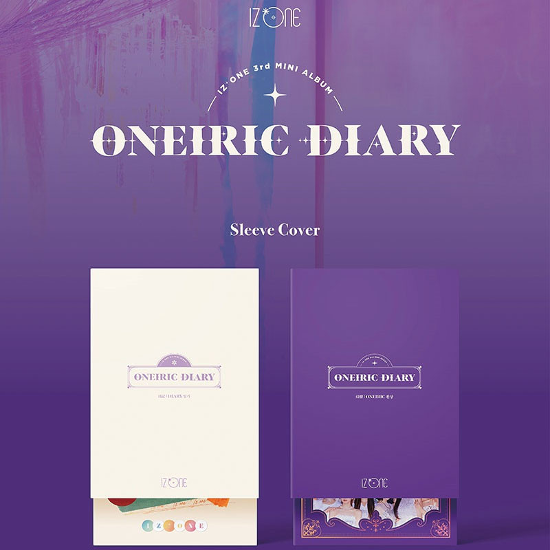 【2種セット】 IZ*ONE ミニ3集 [Oneiric Diary] アイズワン 韓国音楽チャート反映 和訳付 KPOP CD