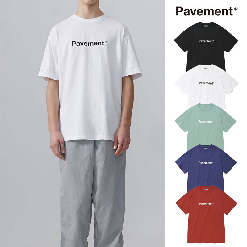 [PAVEMENT] STANDARD T-SHIRT 半袖 Tシャツ 夏 ストリート トップス レディース メンズ 韓国ファッション