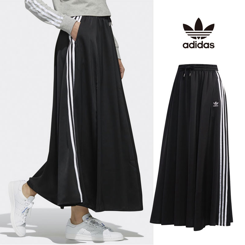 [ADIDAS] FL0039 skirt アディダス トレーニング スカート ロングスカート 黒 レディース 韓国ファッション