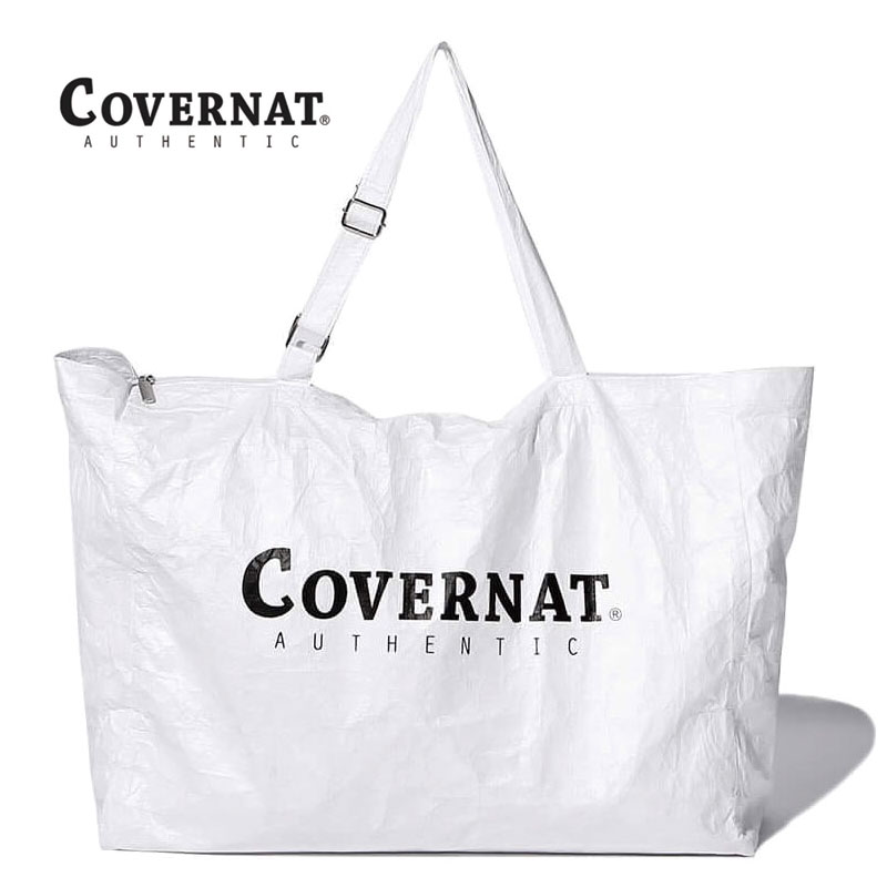 [COVERNAT] C2004EC02WH TYVEK BIG ECO BAG コボナッ エコバック トートバッグ ショルダーバッグ レディース メンズ 韓国ファッション