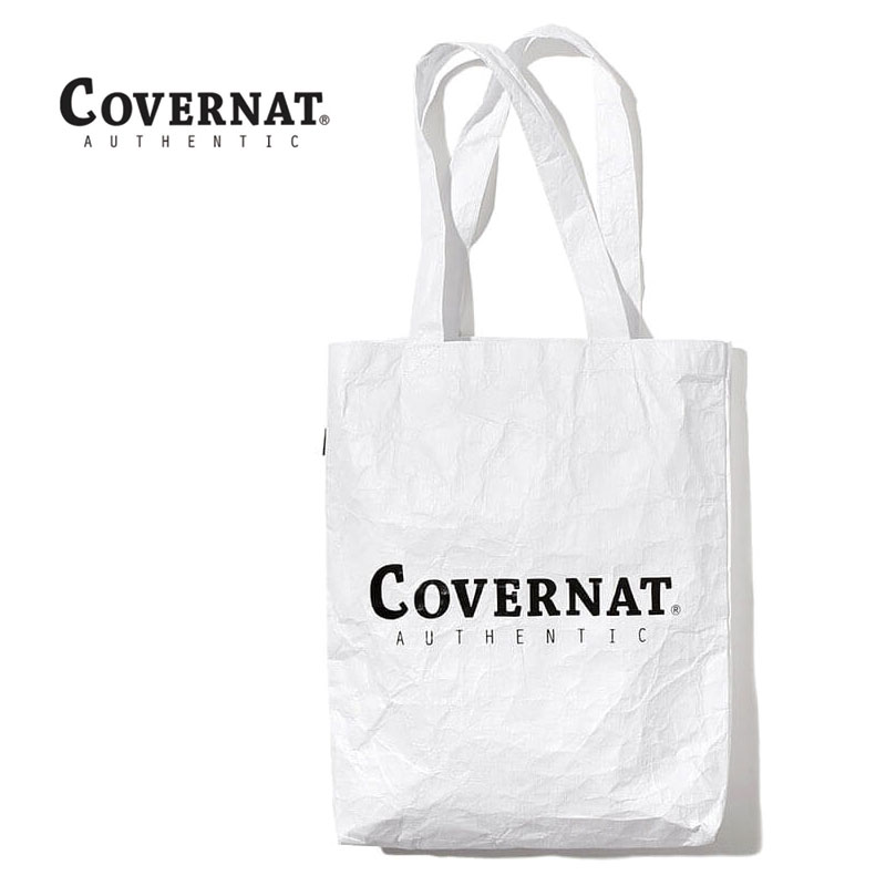 [COVERNAT] C2004EC01WH TYVEK ECO BAG コボナッ エコバック トートバッグ ショルダーバッグ レディース メンズ 韓国ファッション