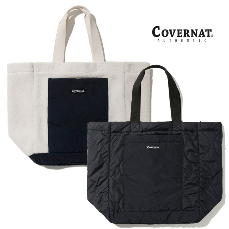 [COVERNAT] C1906BG07 QUILTED BOA TOTE BAG コボナッ トートバッグ ショルダーバッグ レディース メンズ