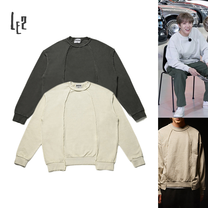 [LE2] BTS 防弾少年団 JHOPE 着用CRAZY PIGMENT SWEAT SHIRTピグメントクレイジースウェットシャ