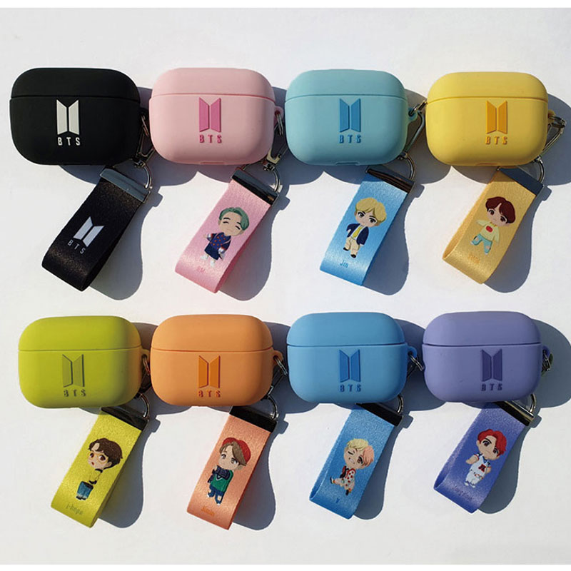 日本未入荷 BTS AirpodsPro Silicon CASE 防弾少年団 エアポッドプロ けーす bluetooth