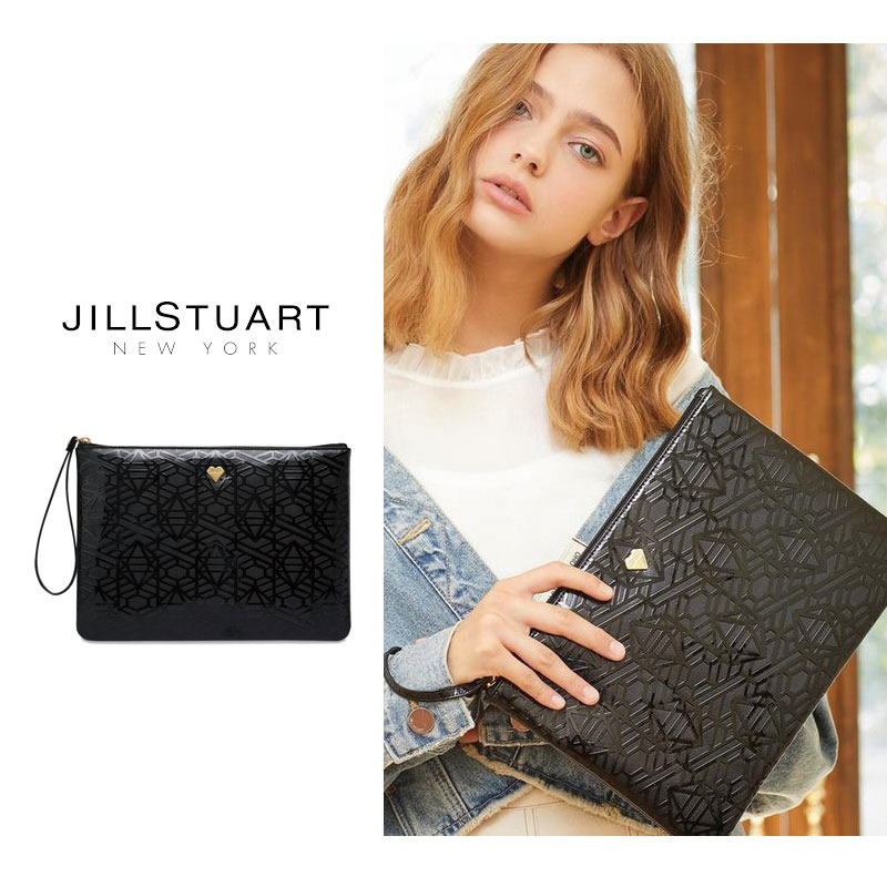 [JILLSTUART] JABA9F943BK ジルスチュアート クラッチバッグ レディース メンズ 韓国ファッショ