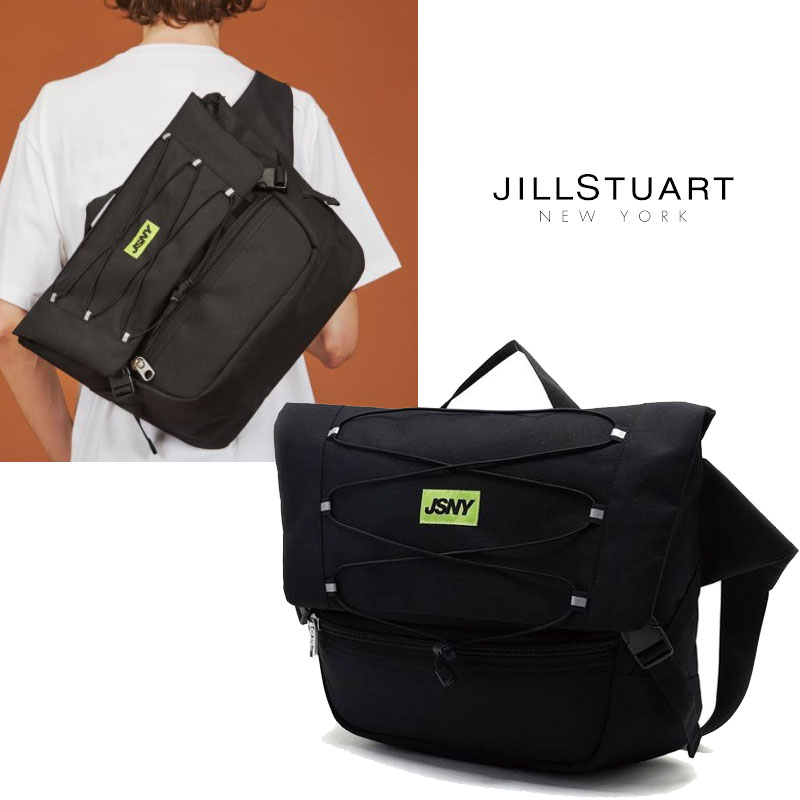 [JILLSTUART] JUBA9F803BK ジルスチュアート バッグ 大容量 メッセンジャーバッグ 学校 レディース メンズ 韓国 A4