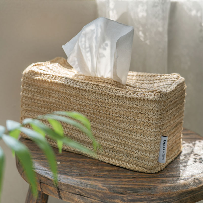 [DECO VIEW] Rattan TISSUE COVERS デコ ュー ティッシュケース ティッシュカバー 韓国