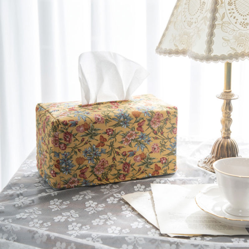 [DECO VIEW] Antique flower TISSUE COVERS デコ ュー ティッシュケース ティッシュカバー 韓国