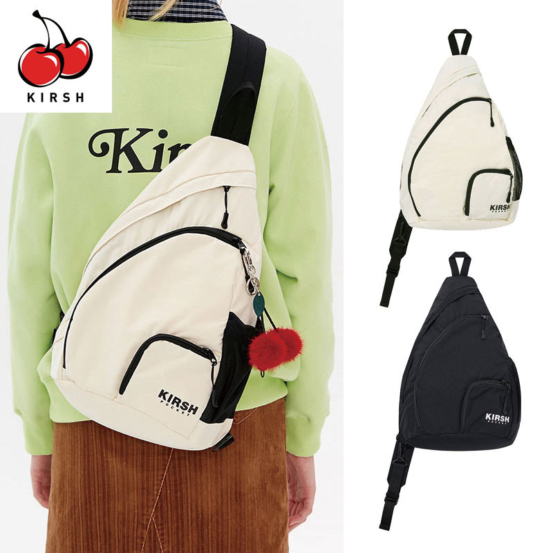 KIRSH] MULTI POCKET SLING BAG キルシー ウエストバッグ ボディバッグ 斜め掛けバッグ バッグ レディース メンズ 韓国ファッション