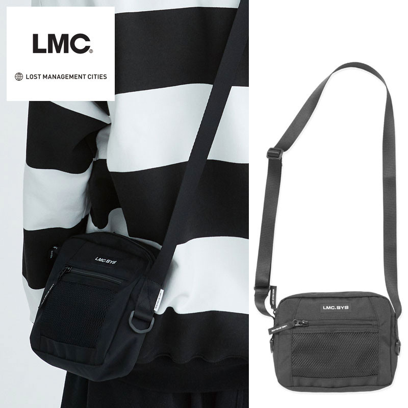 [LMC] SYSTEM UTILIZE CROSS BAG エルエムシー ショルダーバッグ クロスバッグ サコッシュ レディース メンズ 韓国ファッション