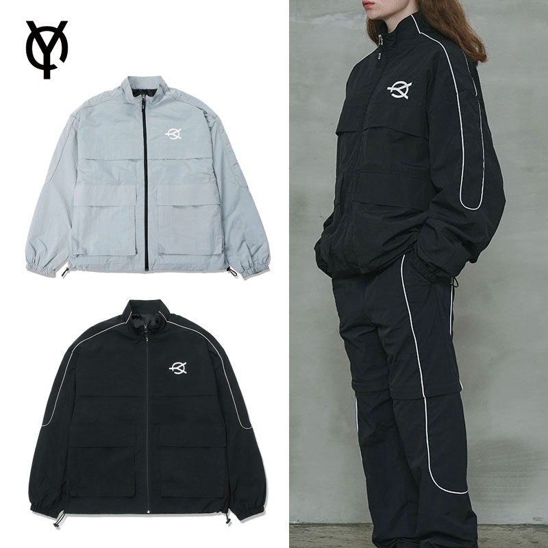 [OY] U REFLECTIVE TRACK JACKET オーワイ アウター ジャケット レディース メンズ 韓国ファッション