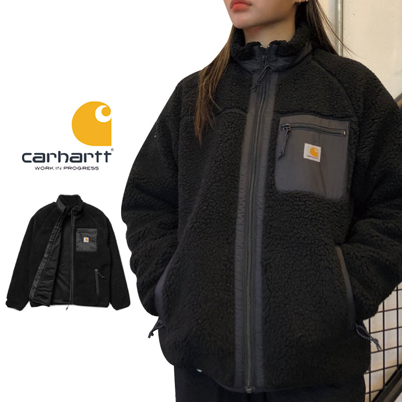 [CARHARTT] I025120 8900 PRENTIS LINER カーハート フリース ジャケット ジップアップ レディース メンズ