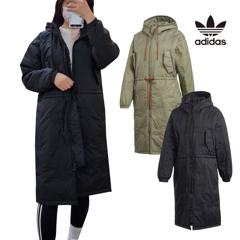 [ADIDAS] trefoil Parka GD2525 GD2526 アディダス アウター パーカー パディング レディース メンズ 韓国ファッション