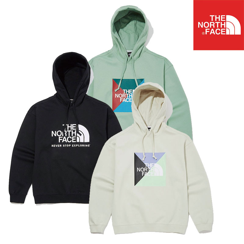 [THE NORTH FACE] NM5PM02 TNF NSE COLORING HOODIE ノースフェイス 長袖 フード Tシャツ レディース メンズ 韓国ファッション