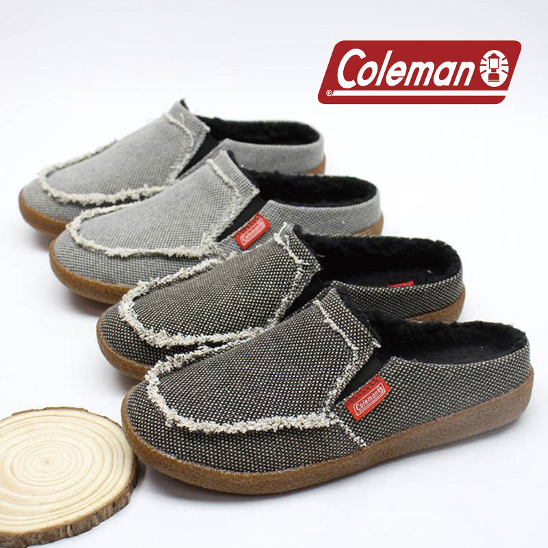 [COLEMAN] コールマン NEW CAMPING SLIPPER 防寒 スリッパ 靴 メンズ 韓国ファッション