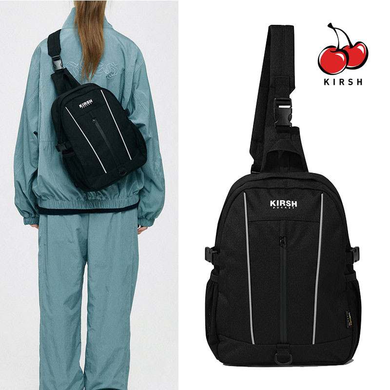 [KIRSH] PIPING SLING BAG キルシー ウエストバッグ ボディバッグ 斜め掛けバッグ バッグ レディース メンズ 韓国ファッション