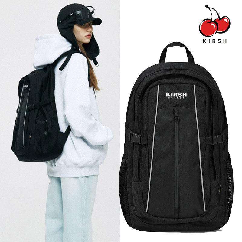 [KIRSH] PIPING BACKPACK キルシー 2021 S/S リュック バッグ レディース メンズ 韓国ファッション