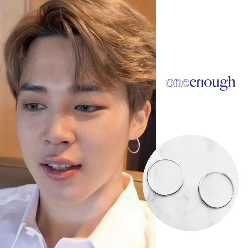 防弾少年団 [one enough] City Soul Earring BTS JIMIN 着用 silver イヤリング 韓国ファッション