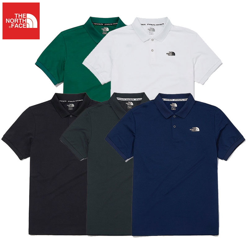 [THE NORTH FACE] NT7PM01 VAIDEN S/S POLO ノースフェイス 半袖 ラウンド Tシャツ 夏 レディース メンズ 韓国ファッション