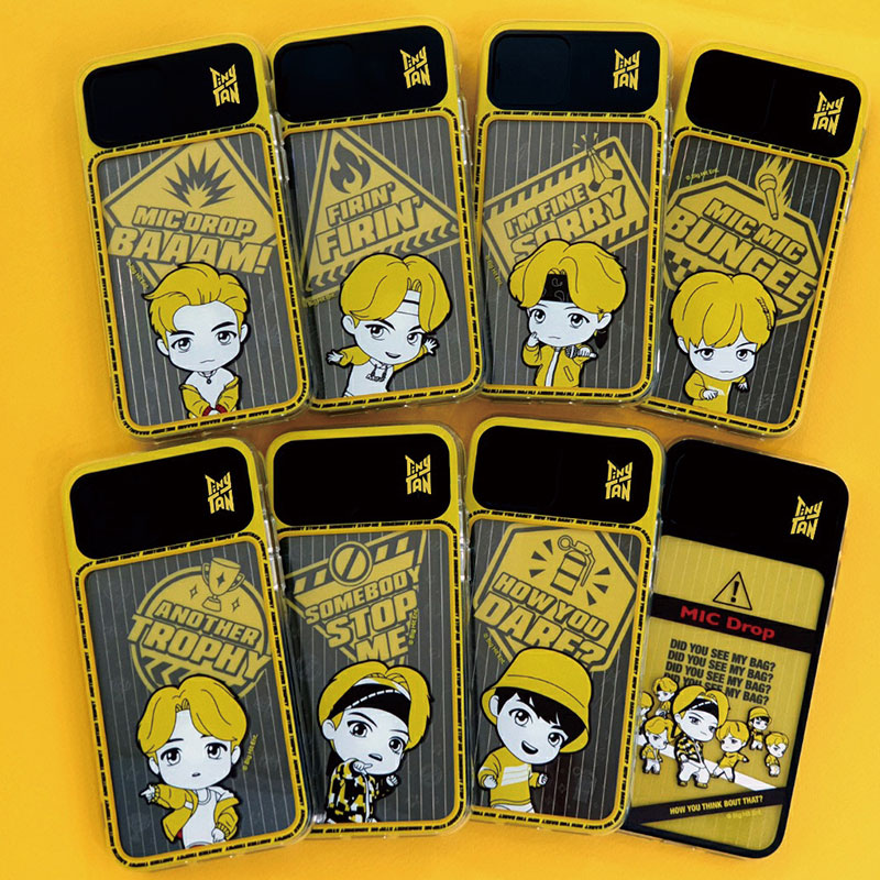 日本未入荷 BTS TINY TAN 2D LIGHTUP CASE 防弾少年団 スマホケース iphone galaxy 韓国ファッション