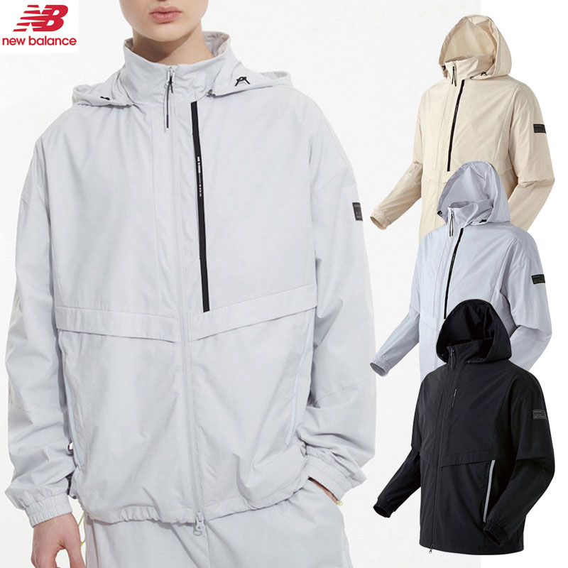 [NEW BALANCE] NBNAB17013 UNI ACTIVE RUN JACKET ニューバランス フード ジャケット アウター レディース メンズ 韓国ファッション