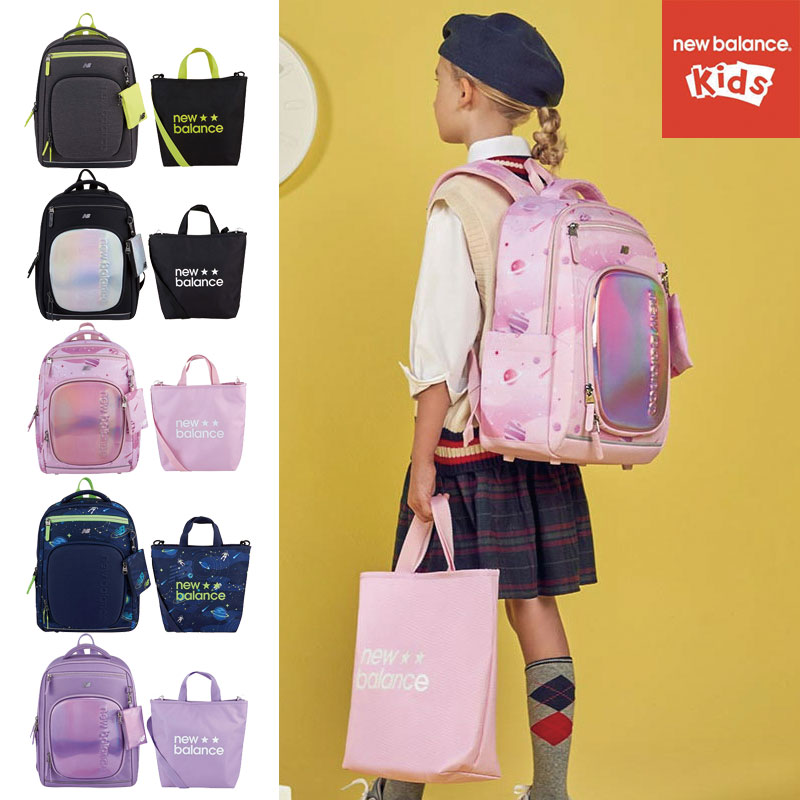 [new balance] NK8ABS101U 21SS KIDS accordion pocket mold BACKPACK ニューバランス キッズ リュック レディース メンズ 韓国ファッショ