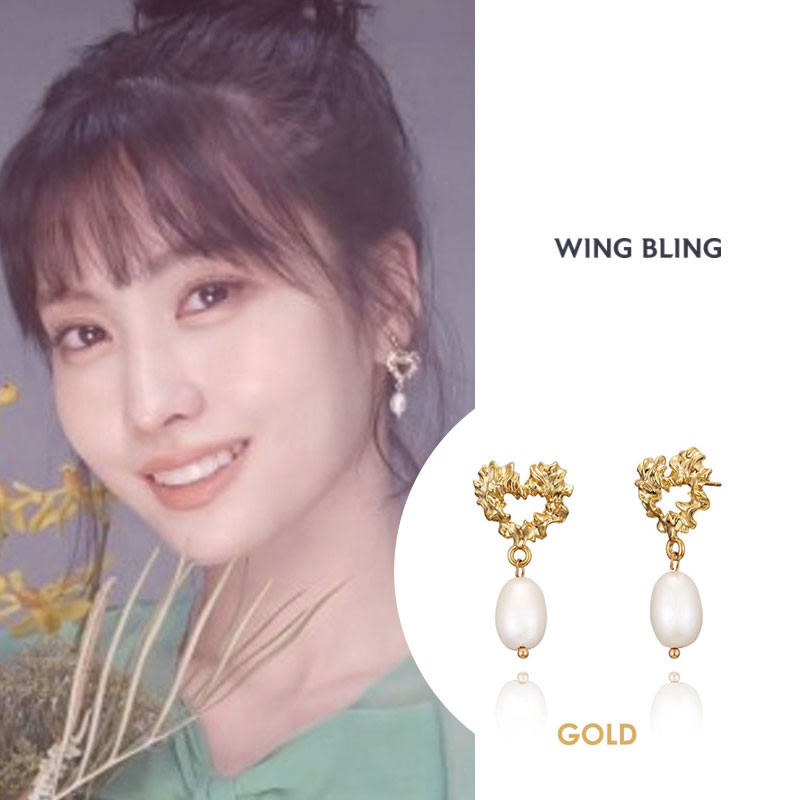 twice モモ 着用!! [WING BLING] Juliana Earring イヤリング ピアス レディース 韓国ファッション