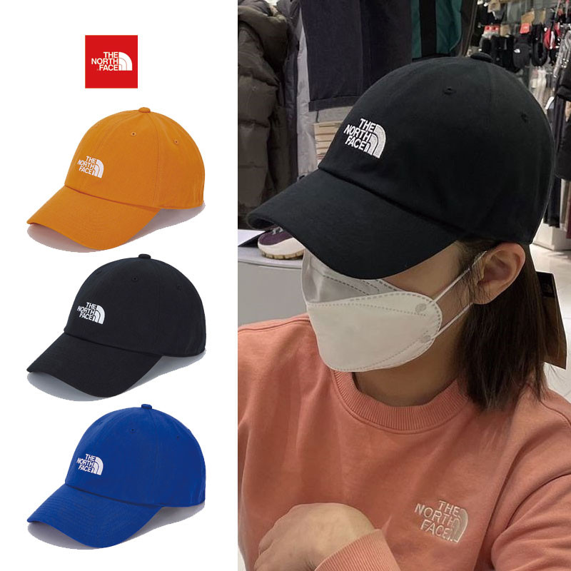 [THE NORTH FACE] NE3CM02 TNF LOGO SOFT CAP ノースフェイス キャップ uv 帽子 レディース メンズ 韓国ファッション