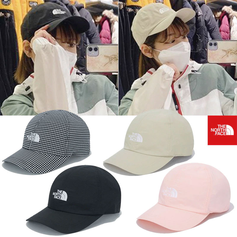 [THE NORTH FACE] NE3CM04 LIGHT ECO LOGO CAP 帽子 スポーツキャップ ノースフェイス 韓国ファッション キャップ 男女共用