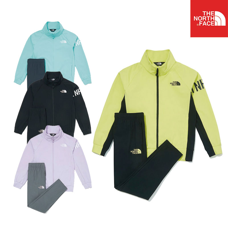 [THE NORTH FACE] NJ5JM03 KS ALL TRAIN ZIP UP SET ノースフェイス キッズ セット ジャケットアウター  女の子 男の子 子供 韓国ファッション