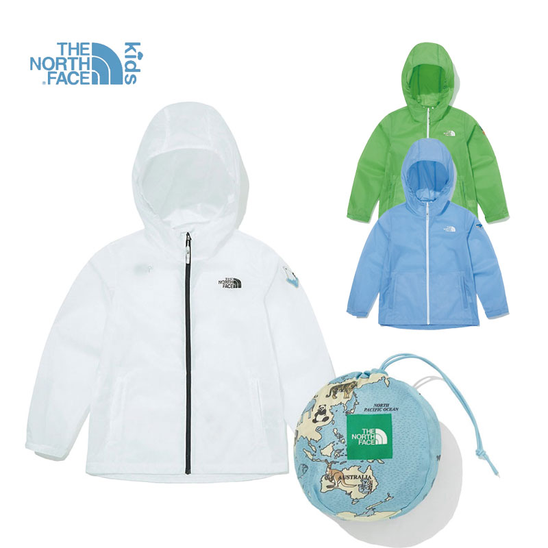 [THE NORTH FACE] NJ3LM07 K GREEN EARTH JACKET ノースフェイス キッズ ジャケットアウター  女の子 男の子 子供 韓国ファッション