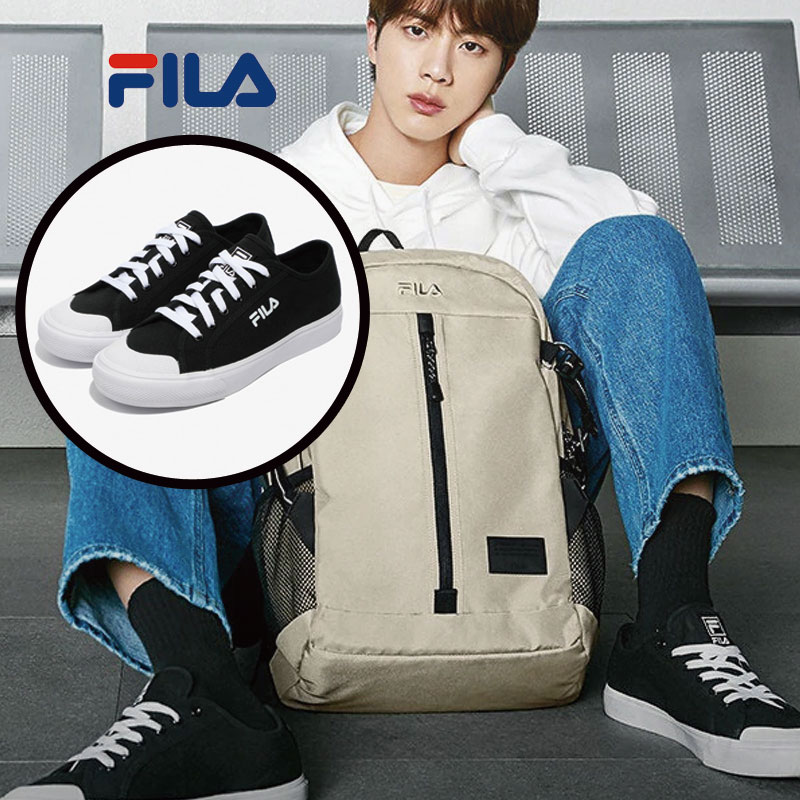 💜防弾少年団💜 JIN 着用!! [FILA x BTS] 1XM01537D Classic Kicks B v2 フィラ スニーカー レディース メンズ 韓国ファッション