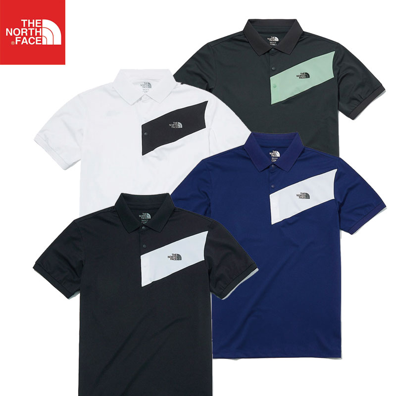 [THE NORTH FACE] NT7PM02 KELOWNA S/S POLO ノースフェイス ポロ 半袖 Tシャツ レディース メンズ  韓国ファッション