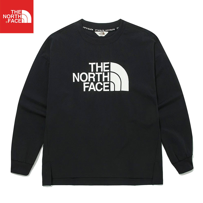 [THE NORTH FACE] W ALBANY CREWNECK NM5MM31J ノースフェイス スウェット 長袖 Tシャツ レディース メンズ 韓国ファッション