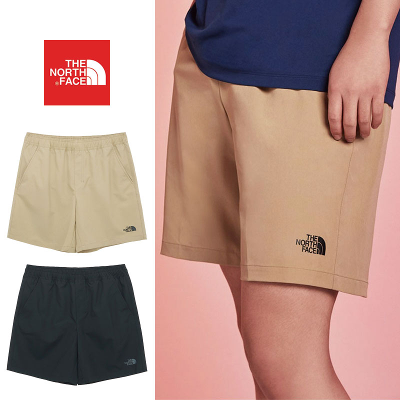 [THE NORTH FACE] BURNEY SHORTS NS6NM03 ノースフェイ ス パンツ 半ズボン レディース メンズ 韓国ファッション